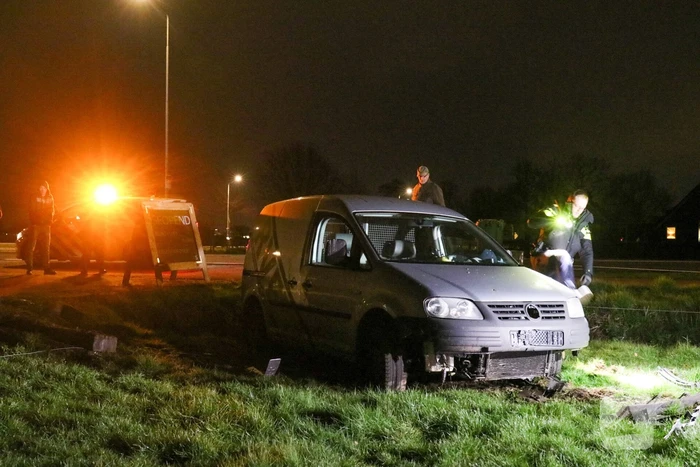 Bestuurder vlucht na ongeval