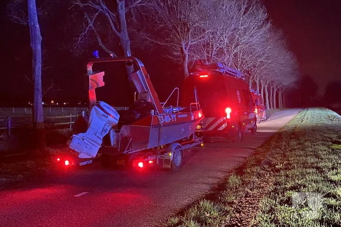 Bestuurder spoorloos na eenzijdig ongeval