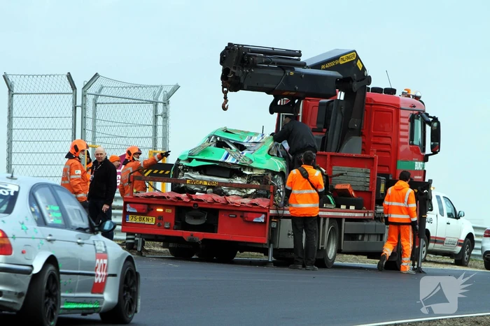 Zware crash op vernieuwde Circuit Zandvoort