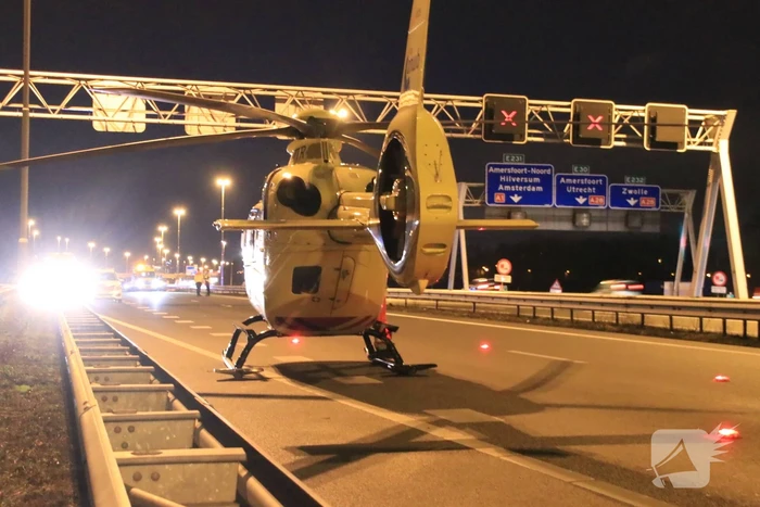Gewonden bij crash tegen vangrails