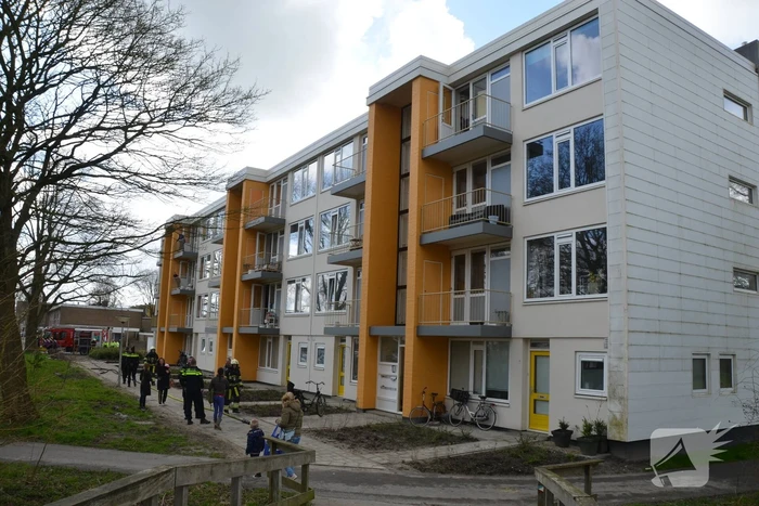 Brand in meterkast flatwoning