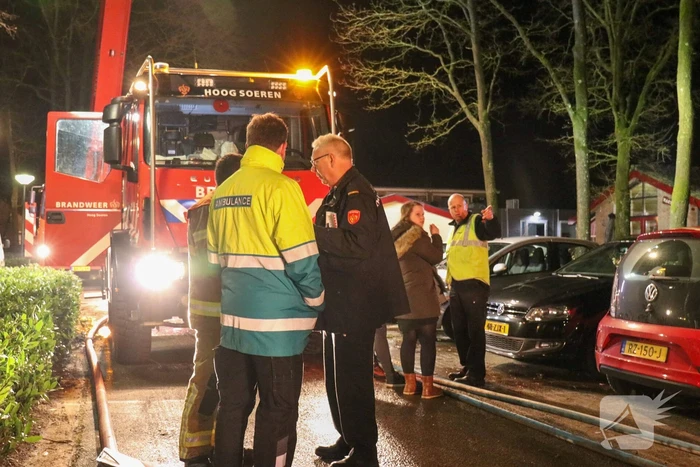 Brandweer oefent in oud verzorgingstehuis