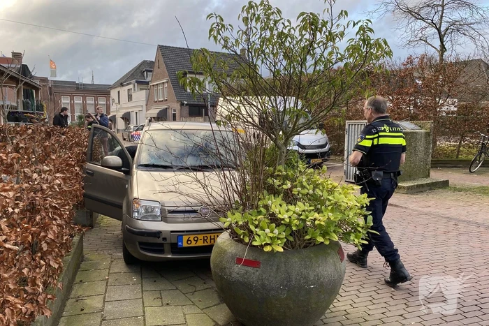 Fietser in botsing met personenauto