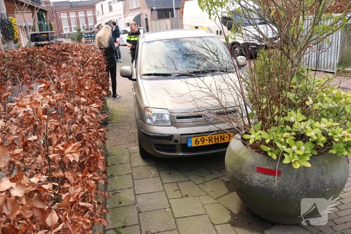 Fietser in botsing met personenauto