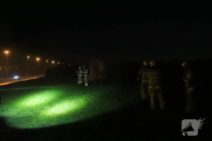 Gedumpte scooter in brand gestoken