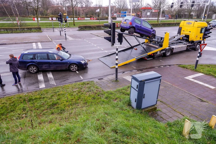 Meerdere voertuigen betrokken bij kop-staartbotsing