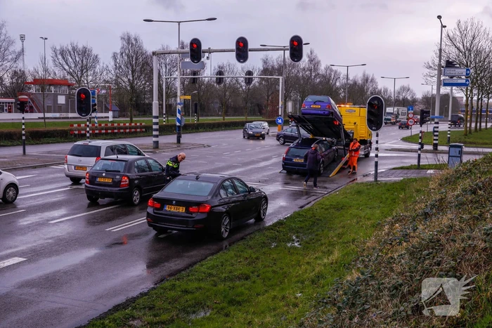 Meerdere voertuigen betrokken bij kop-staartbotsing