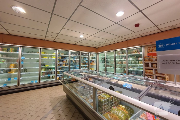 Ook lege schappen in Rotterdamse supermarkten