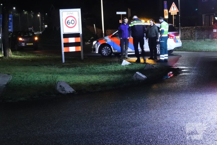 Fietser gewond na aanrijding met auto