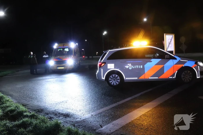 Fietser gewond na aanrijding met auto