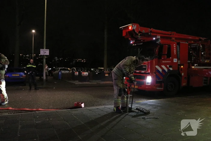 Grote brand in flatwoning
