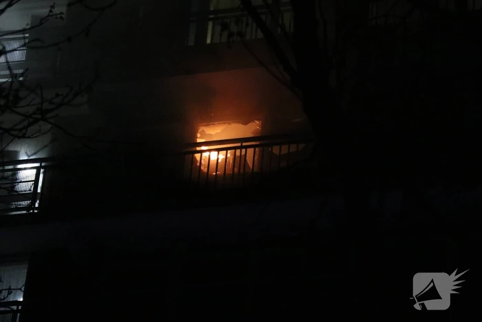 Grote brand in flatwoning