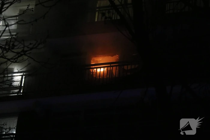 Grote brand in flatwoning