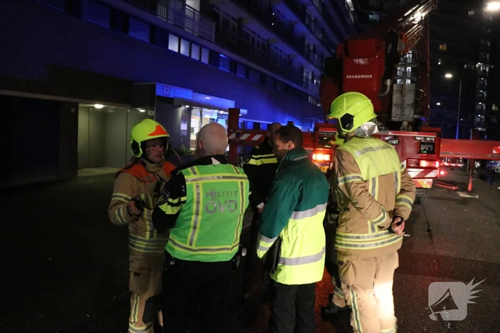 Grote brand in flatwoning