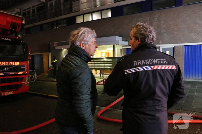 Grote brand in flatwoning
