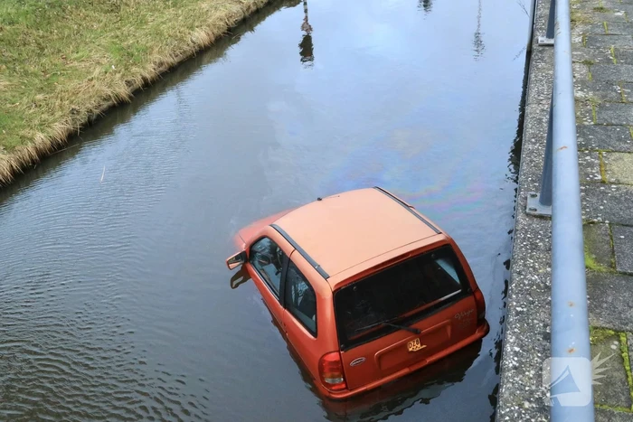 Brommobiel belandt te water voor Piet Klerkx