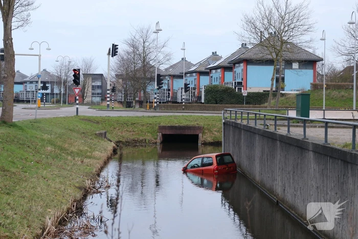 Brommobiel belandt te water voor Piet Klerkx