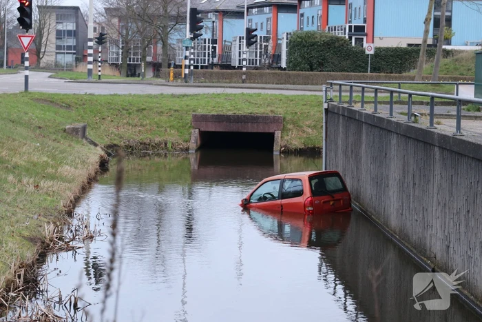 Brommobiel belandt te water voor Piet Klerkx