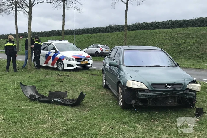 Bestuurder aangehouden na ongeval