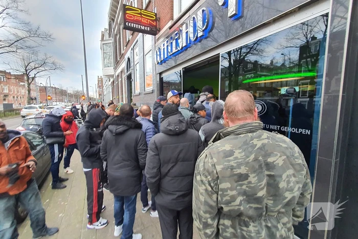Gehamster bij coffeeshops