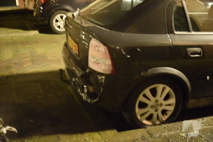 Scooter verwoest door brand