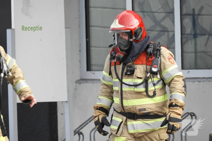 Voormalig pand Getronics Data Centre vol rook