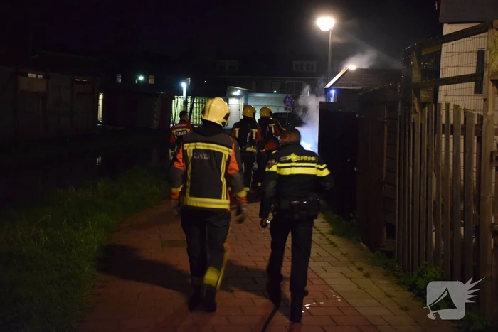 Scooter gaat in vlammen op