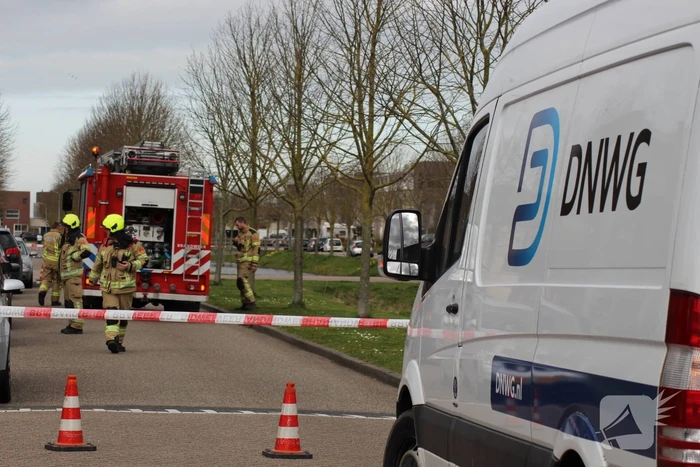Benzine lekkende auto blijkt gas lek