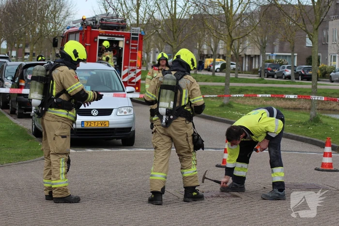 Benzine lekkende auto blijkt gas lek