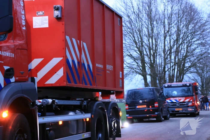 Drugslab bij woonboerderij aangetroffen