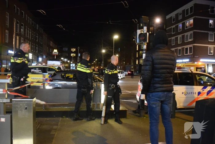 Persoon gewond na val op metrorails