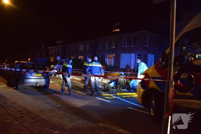 Gewonde na frontale aanrijding tussen twee scooters