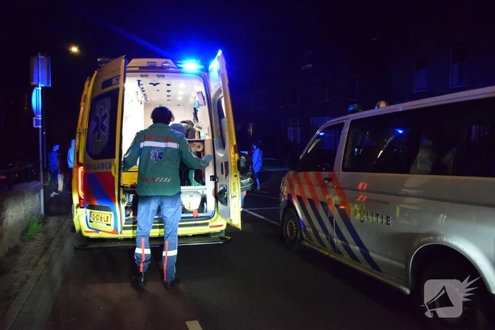 Gewonde na frontale aanrijding tussen twee scooters