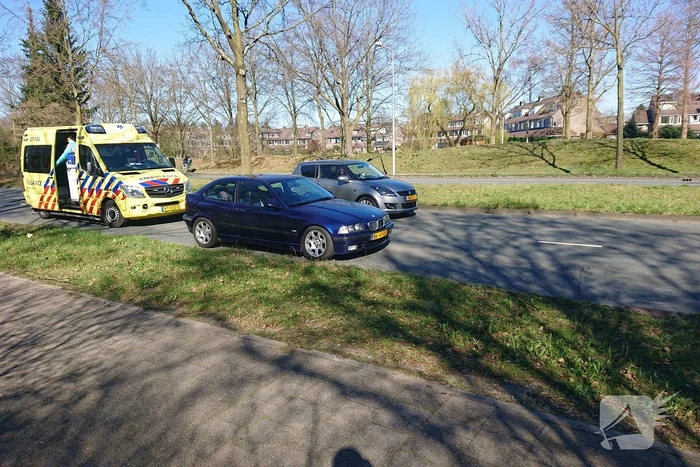 Motorrijder onderuit na schrikreactie