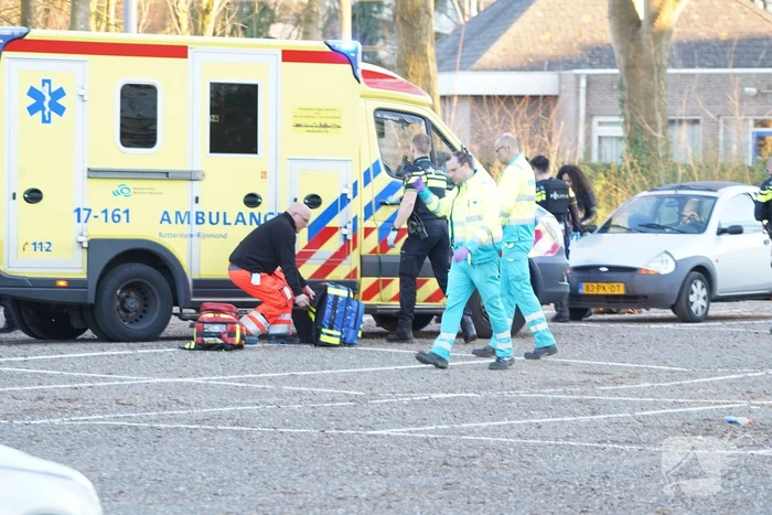 Gewonde bij schietpartij op parkeerplaats