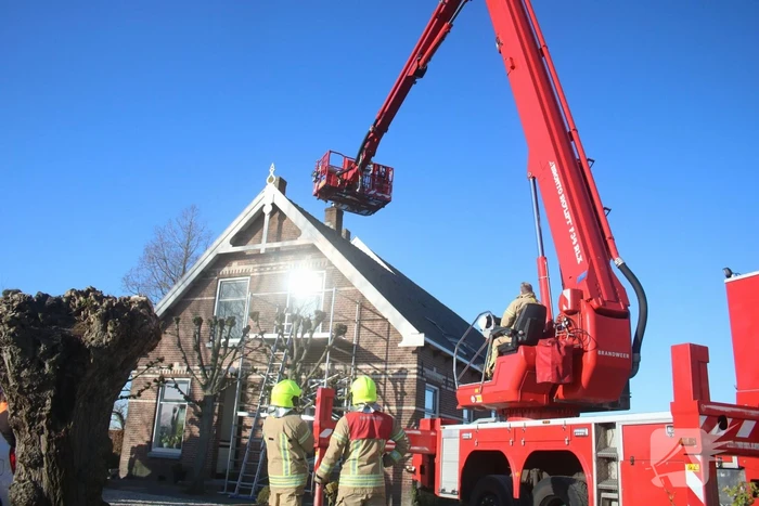Wederom schoorsteenbrand bij dezelfde woning
