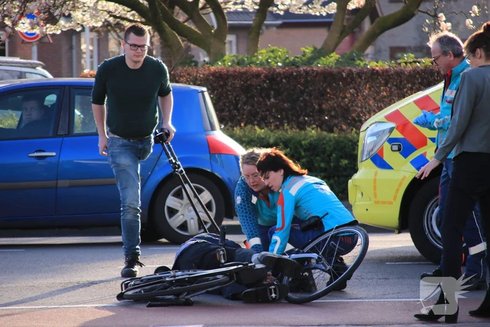 Man op e-bike gewond na val