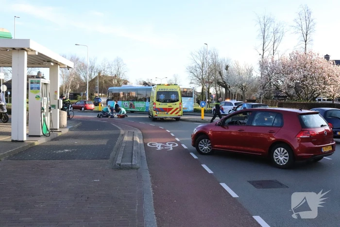 Man op e-bike gewond na val