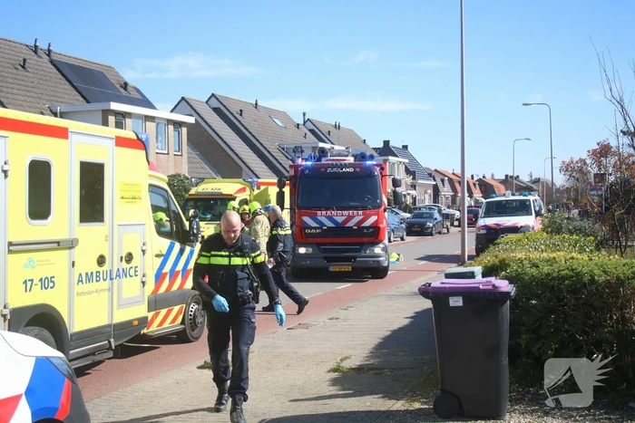 Fietser zwaargewond na aanrijding
