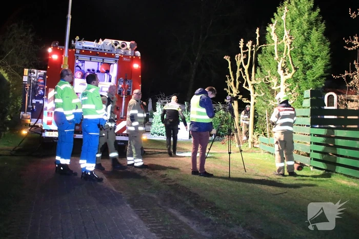 Stacaravan volledig uitgebrand