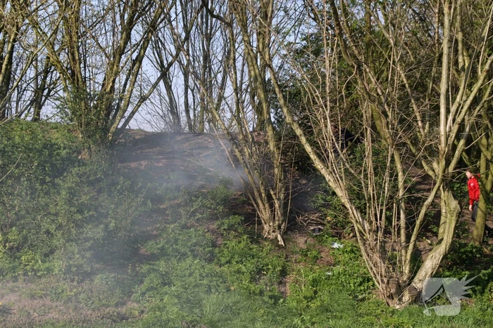 Brand in bosschage