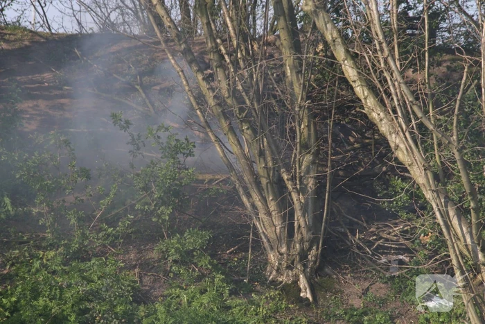 Brand in bosschage