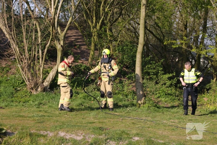 Brand in bosschage