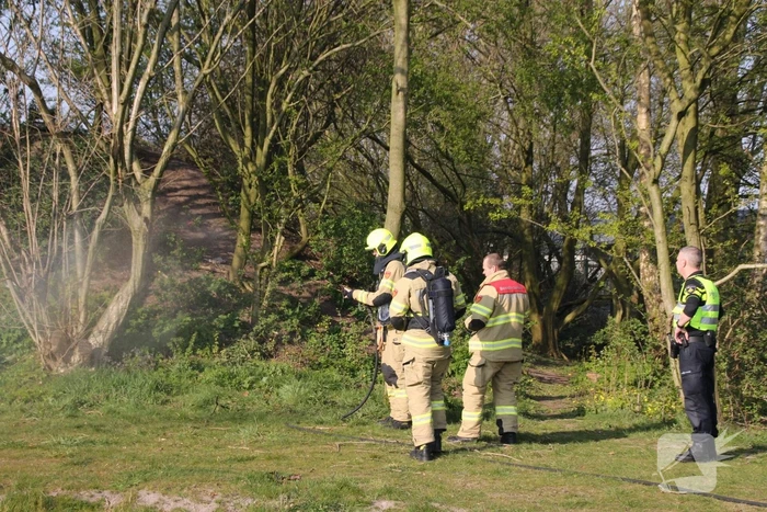Brand in bosschage