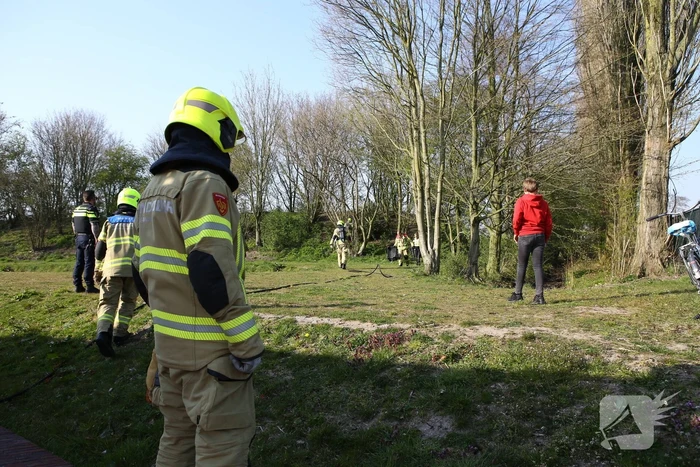 Brand in bosschage