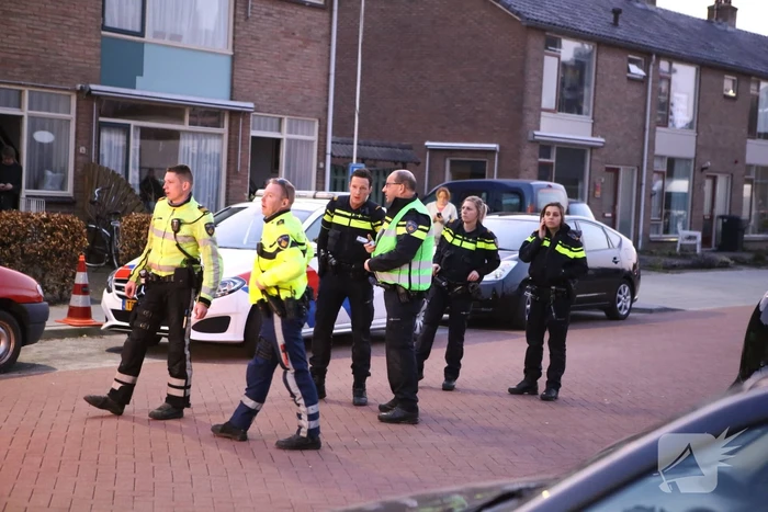 Brand op zolder van woning