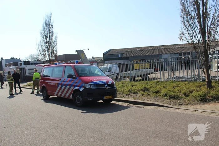 Day after grote brand Mari Jacobs timmerfabriek op industrieterrein