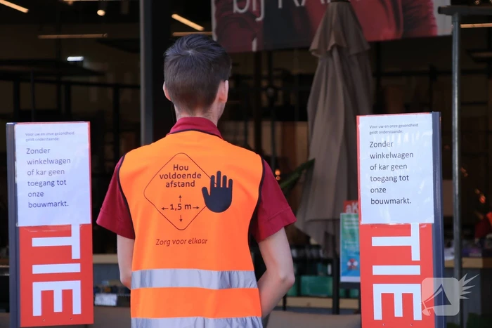 Beveiliging bij bouwmarkt Karwei voorkomt ongeregelheden