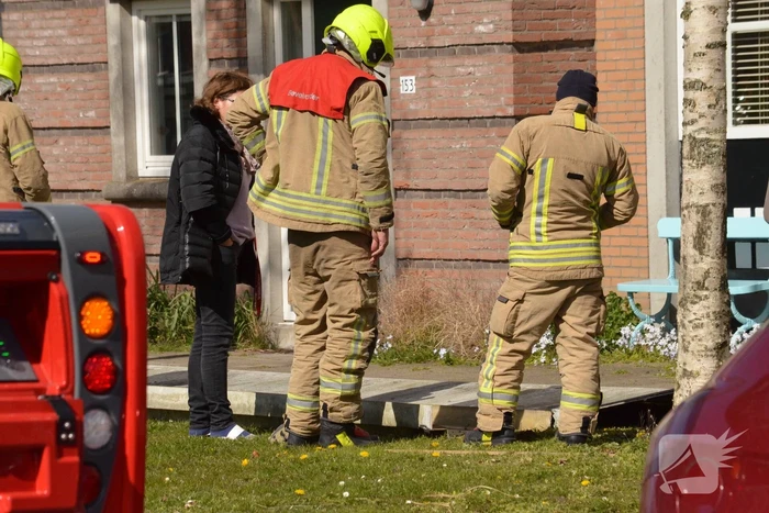 Dakplaten laten los door harde windstoten