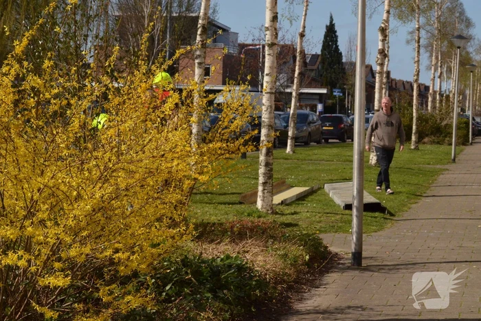 Dakplaten laten los door harde windstoten